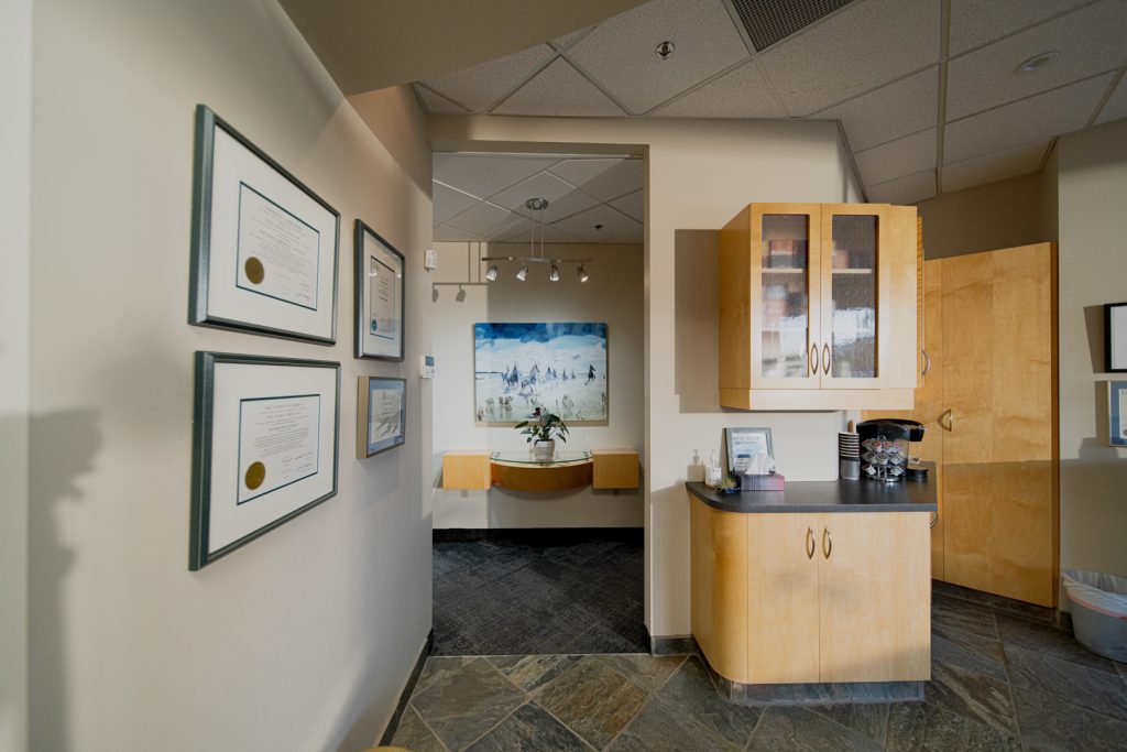 Coffee & Drink Area | Point McKay Dental | General & Family Dentist | NW Calgary