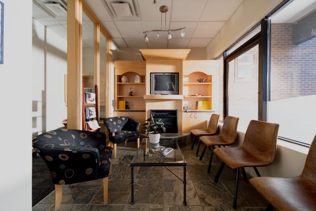 Comfortable Waiting Area | Point McKay Dental | General & Family Dentist | NW Calgary